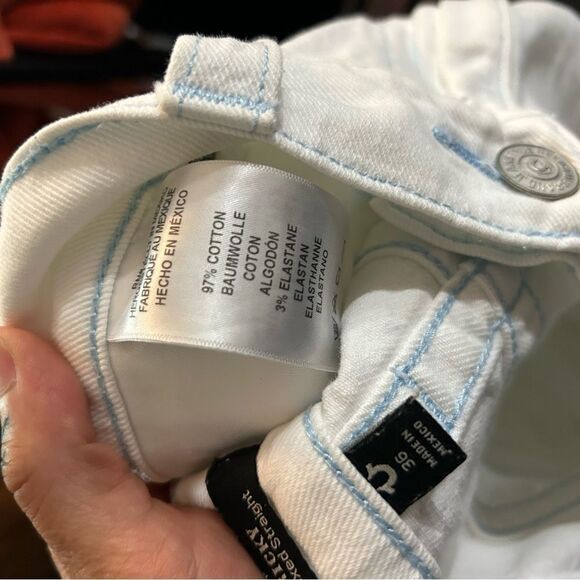 True Religion White Men's Jean Shorts 36 - Picture 3 of 16